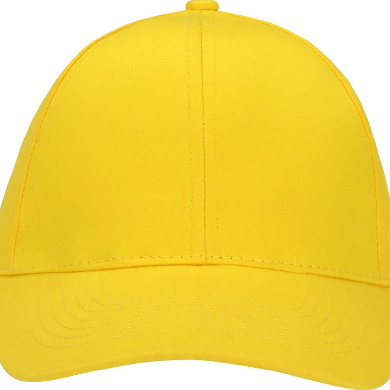 Бейсболка "Detroit" 6-ти панельная, желтый