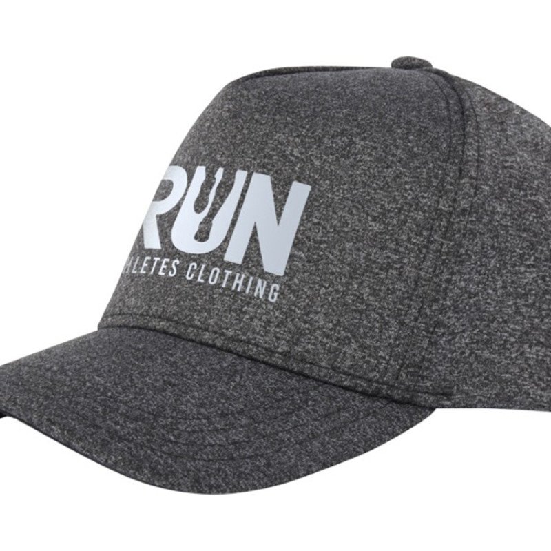 5-панельная стрейчевая кепка Manu, темно-серый