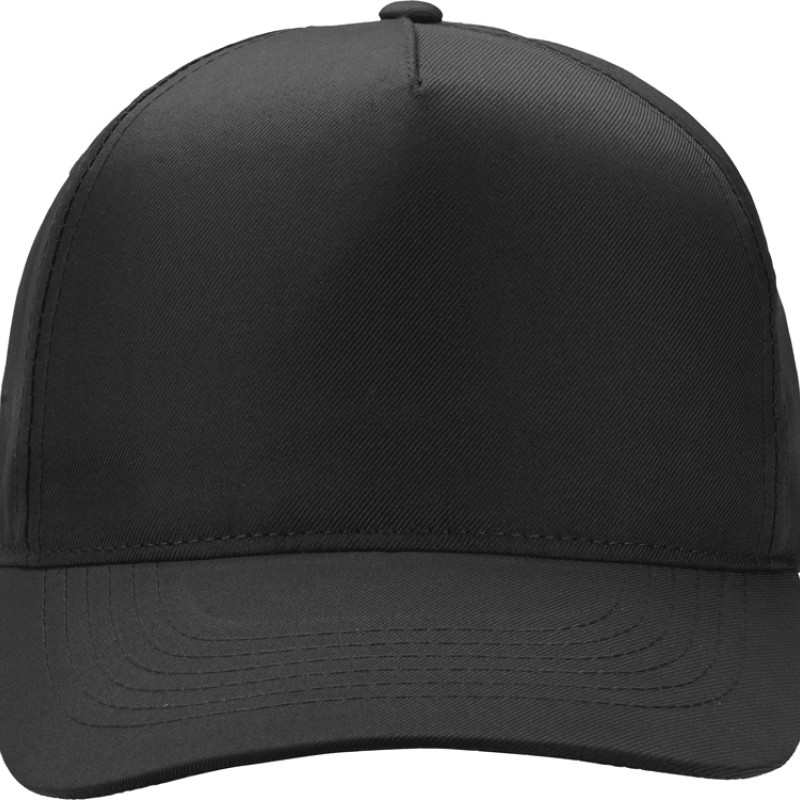 Бейсболка "Poly" 5-ти панельная 120 гр, черный Бейсболка "Poly" 5-ти панельная 120 гр, черный