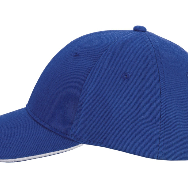 Бейсболка «Cancun», классический синий/белый