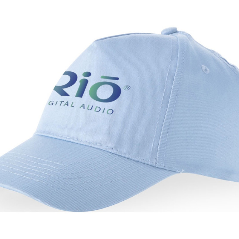 Бейсболка "Memphis" 5-ти панельная 165 гр, голубой Бейсболка "Memphis" 5-ти панельная 165 гр, голубой