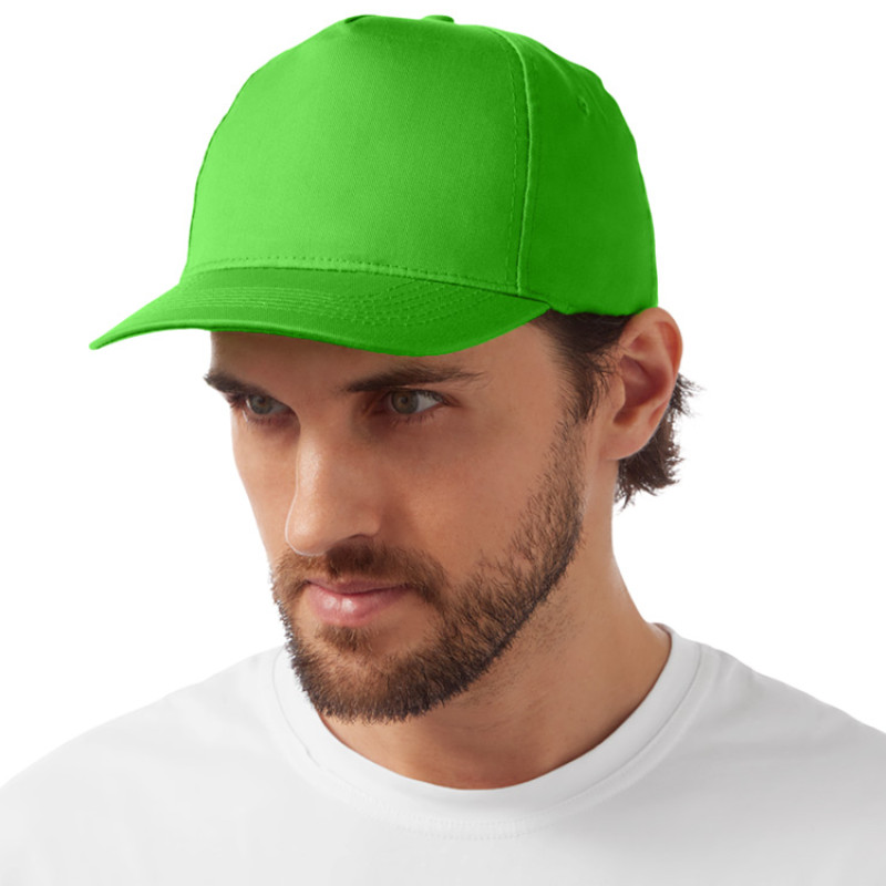 Бейсболка "Mix" 5-ти панельная 180 гр, зеленое яблоко Бейсболка "Mix" 5-ти панельная 180 гр, зеленое яблоко