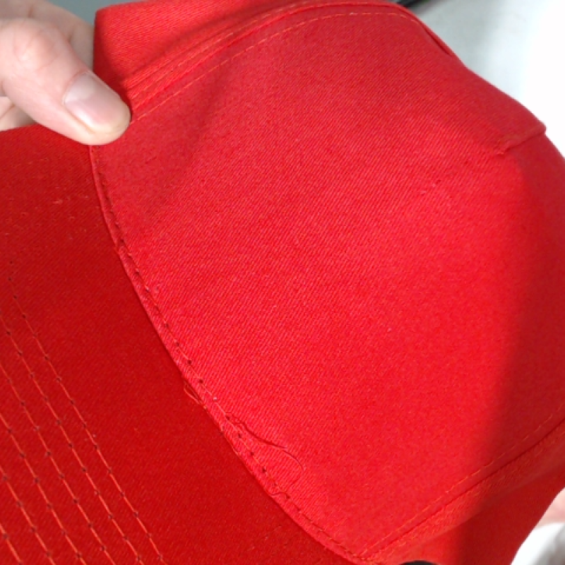 Бейсболка "Memphis" 5-ти панельная 165 гр, красный (P)