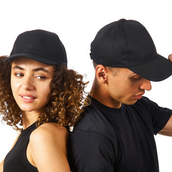 Бейсболка "Detroit" 6-ти панельная, черный