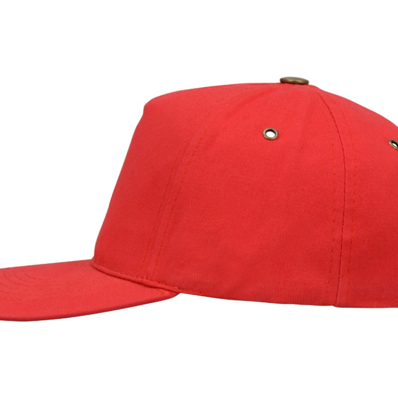 Бейсболка "New York" 5-ти панельная, красный