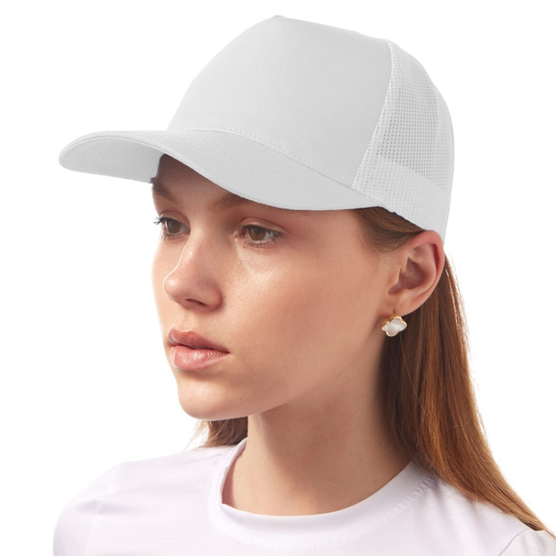 Бейсболка «Kansas», белый