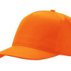 Бейсболка "Poly" 5-ти панельная 120 гр, оранжевый Бейсболка "Poly" 5-ти панельная 120 гр, оранжевый