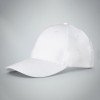 Бейсболка Дэвис, 6 панелей, белый