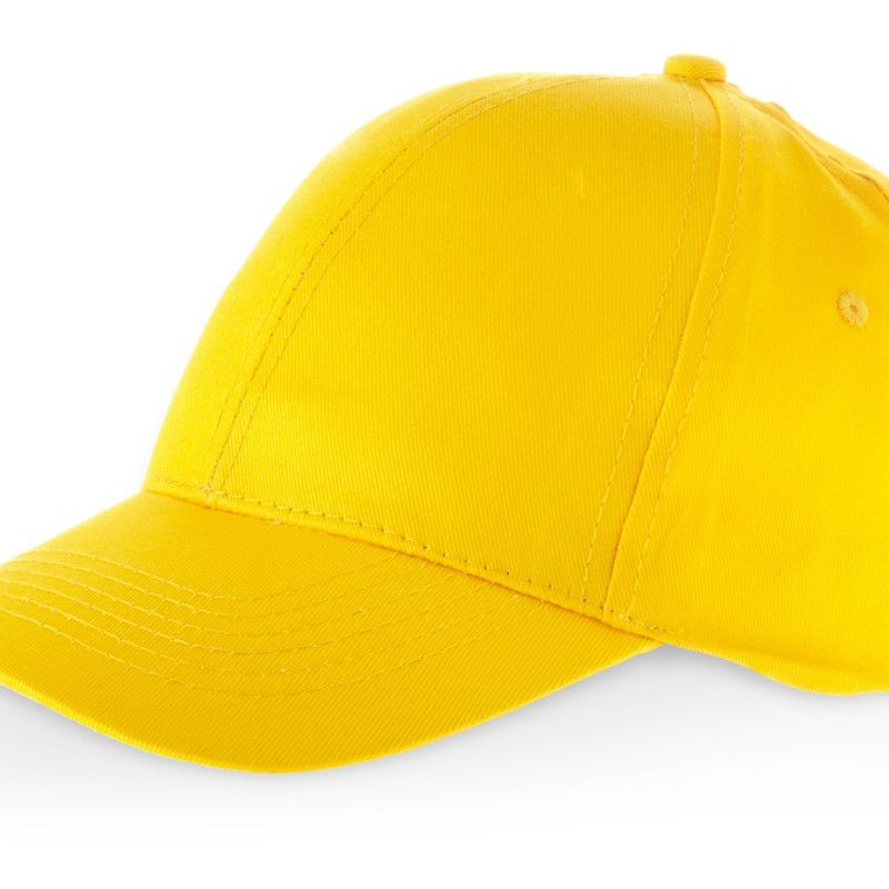 Бейсболка "Detroit" 6-ти панельная, желтый