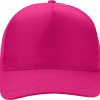 Бейсболка "Poly" 5-ти панельная 120гр, фуксия