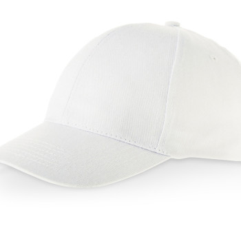 Бейсболка "Detroit" 6-ти панельная, белый