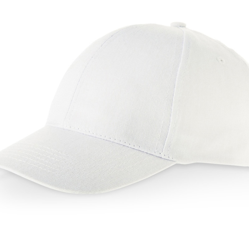 Бейсболка "Detroit" 6-ти панельная, белый