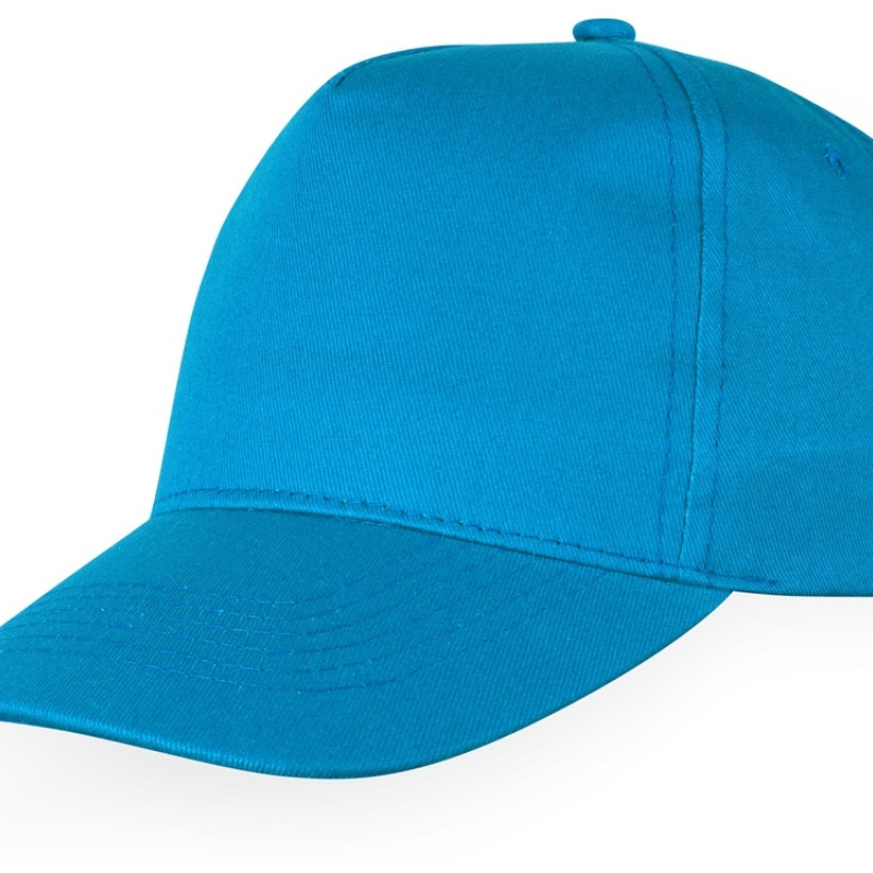 Бейсболка "Memphis" 5-ти панельная 165 гр, ярко-голубой Бейсболка "Memphis" 5-ти панельная 165 гр, ярко-голубой