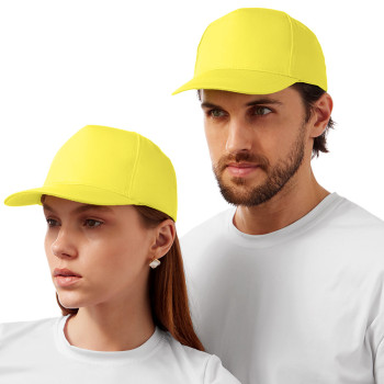 Бейсболка "Мемфис 230" 5-панельная, yellow