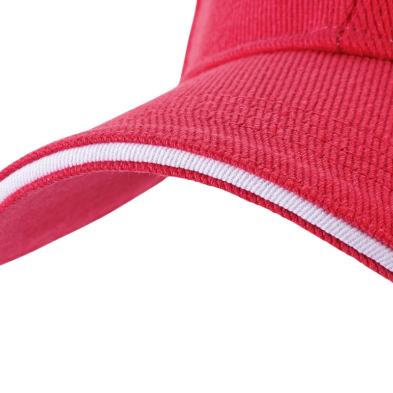 Бейсболка «Cancun», красный/белый