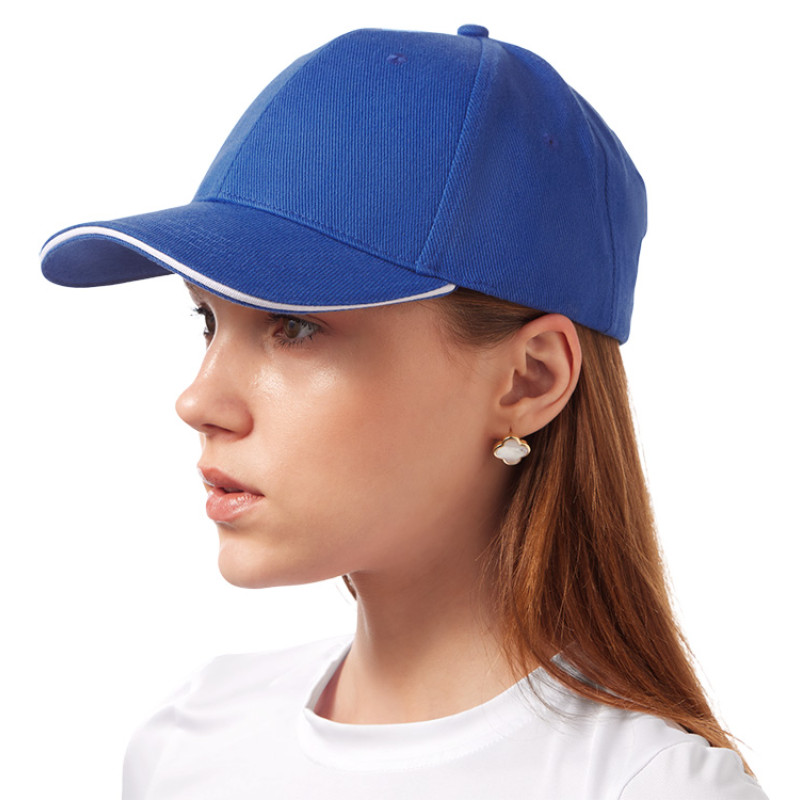 Бейсболка «Cancun», классический синий/белый