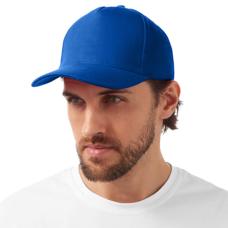 Бейсболка "Florida" 5-ти панельная, классический синий