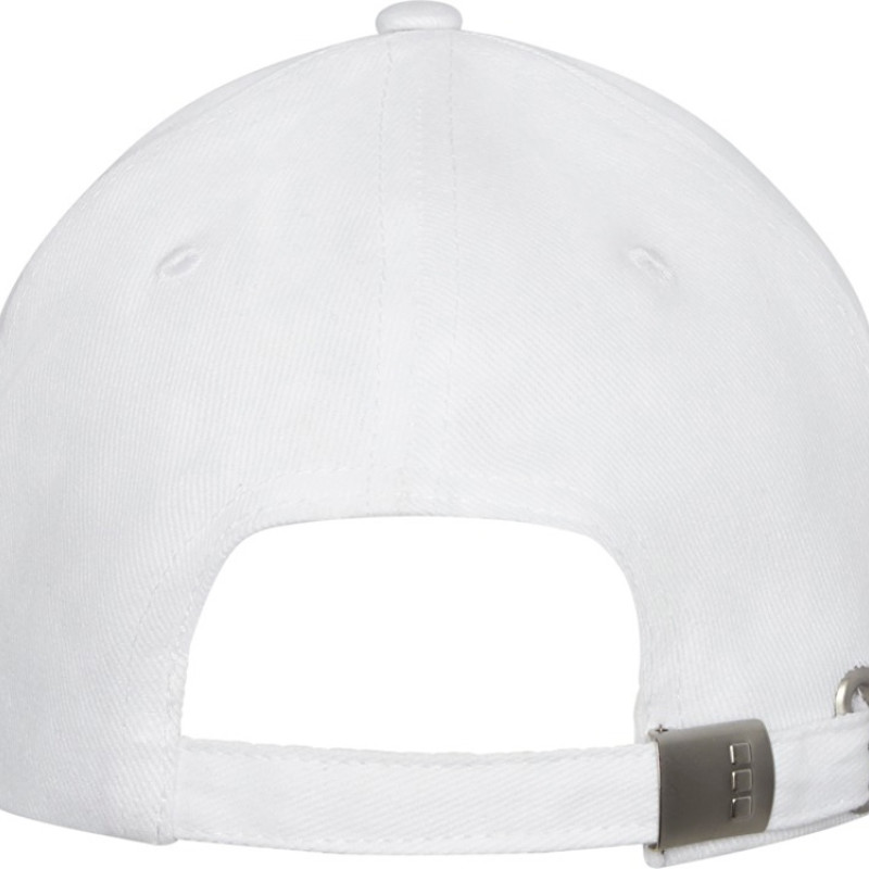 Бейсболка Davis, 6 панелей, белый