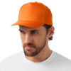 Бейсболка "Poly" 5-ти панельная 120 гр, оранжевый Бейсболка "Poly" 5-ти панельная 120 гр, оранжевый