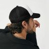 Бейсболка с сеткой Newport, белый/черный Бейсболка с сеткой Newport, белый/черный