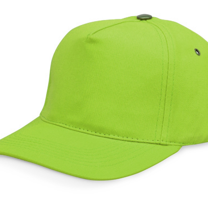 Бейсболка "New York" 5-ти панельная, зеленое яблоко