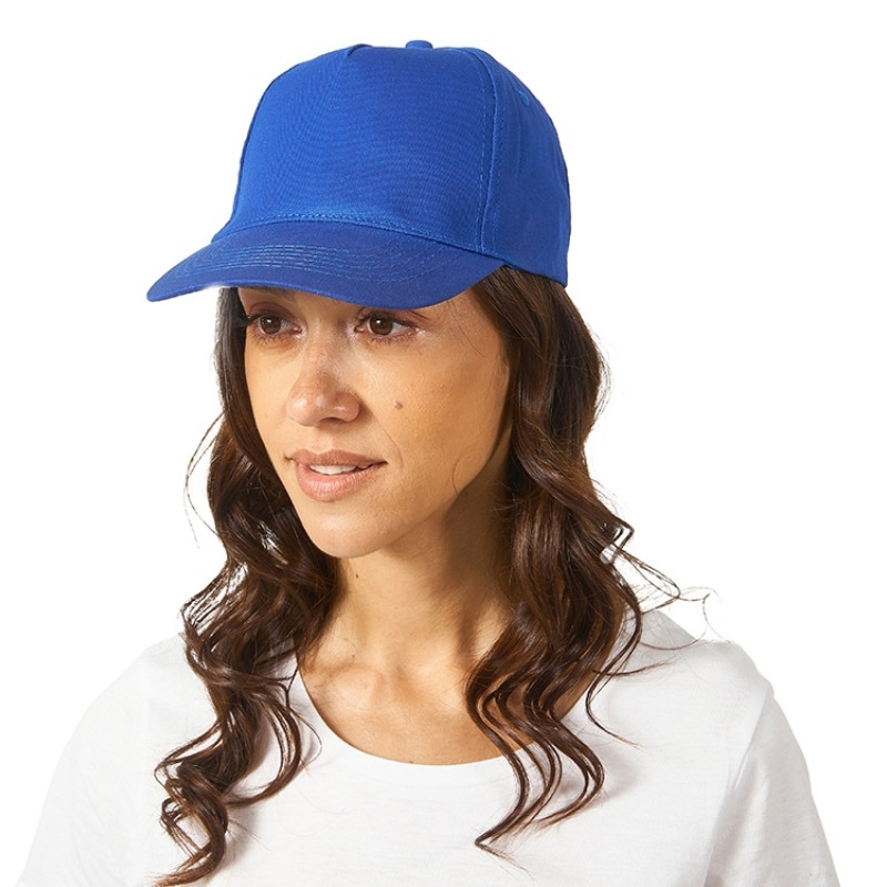 Бейсболка "Memphis" 5-ти панельная 165 гр, кл. синий