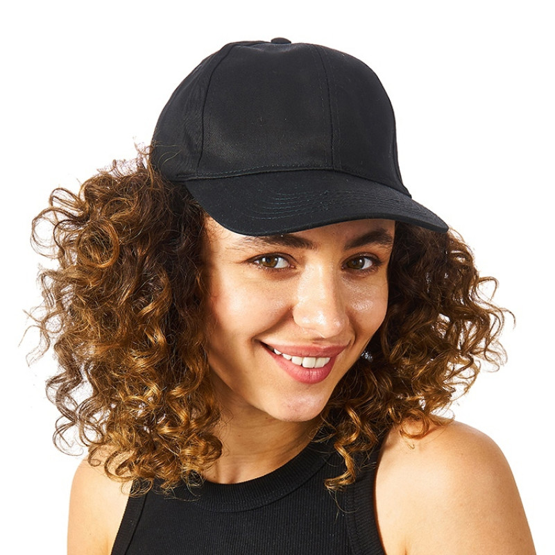 Бейсболка "Detroit" 6-ти панельная, черный