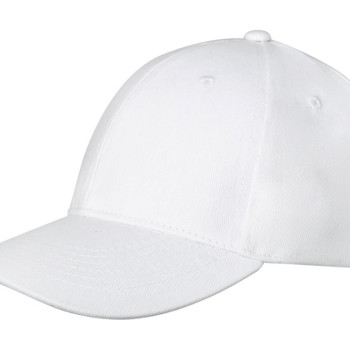 Бейсболка Davis, 6 панелей, белый