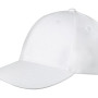 Бейсболка Davis, 6 панелей, белый