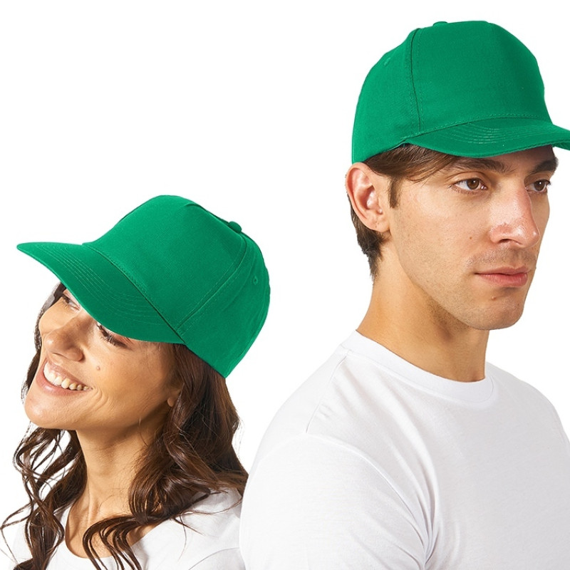 Бейсболка "Memphis" 5-ти панельная 165 гр, зеленый