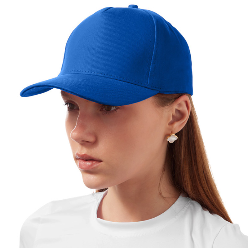 Бейсболка "Florida" 5-ти панельная, классический синий