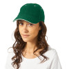 Бейсболка "New Castle" 6-ти панельная, зеленый/натуральный