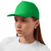 Бейсболка "Poly" 5-ти панельная 120 гр, зеленый