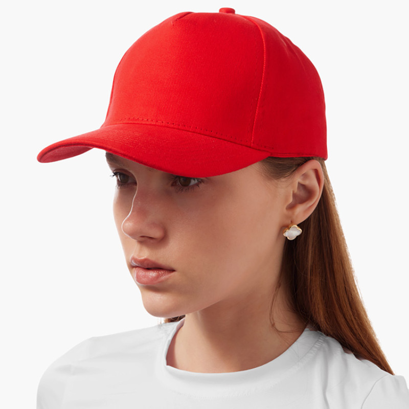 Бейсболка "Florida" 5-ти панельная, красный