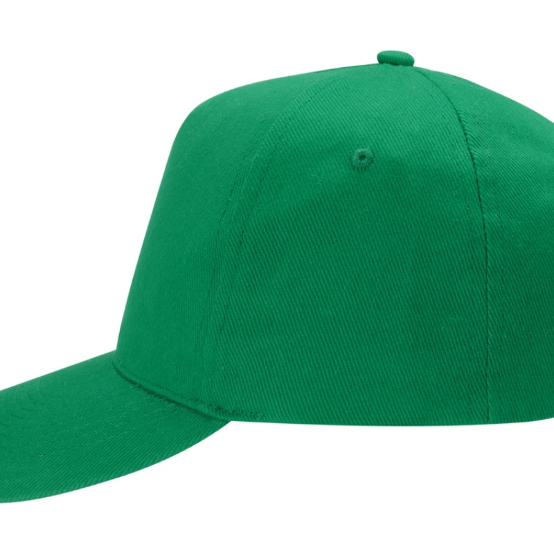 Бейсболка "Florida" 5-ти панельная, зеленый