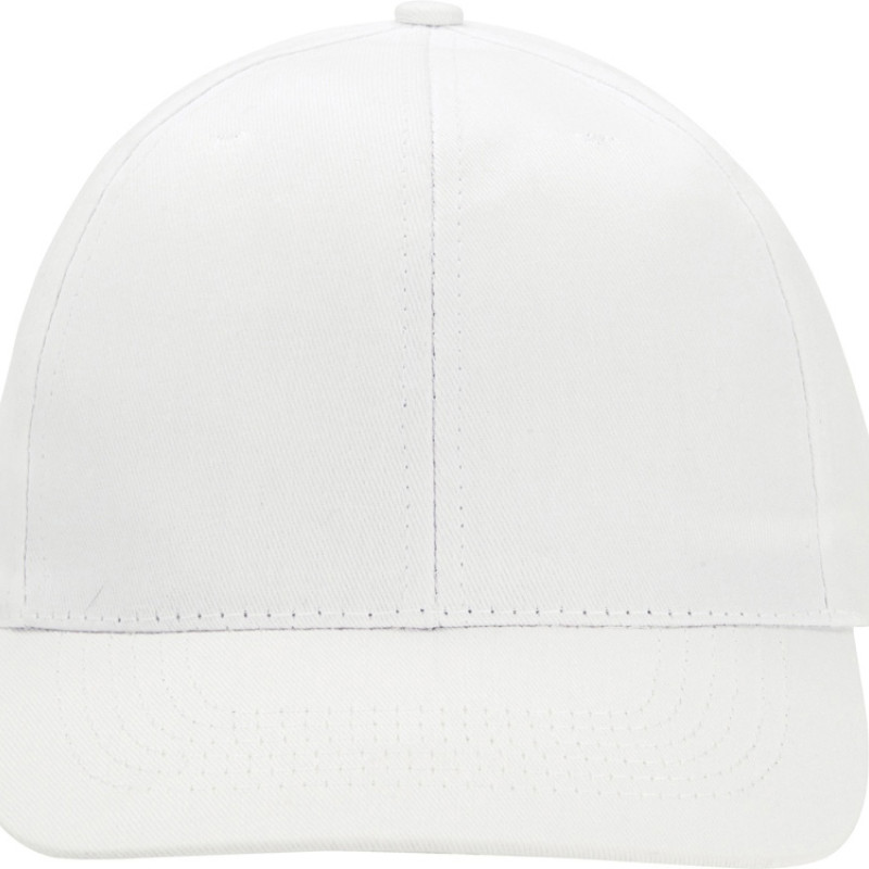 Бейсболка "Detroit" 6-ти панельная, белый