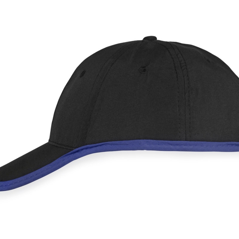 Бейсболка «Solo», черный/синий
