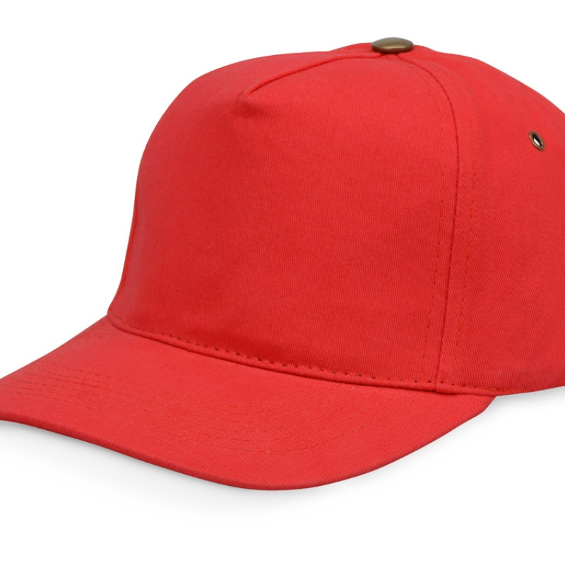 Бейсболка "New York" 5-ти панельная, красный