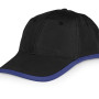 Бейсболка «Solo», черный/синий