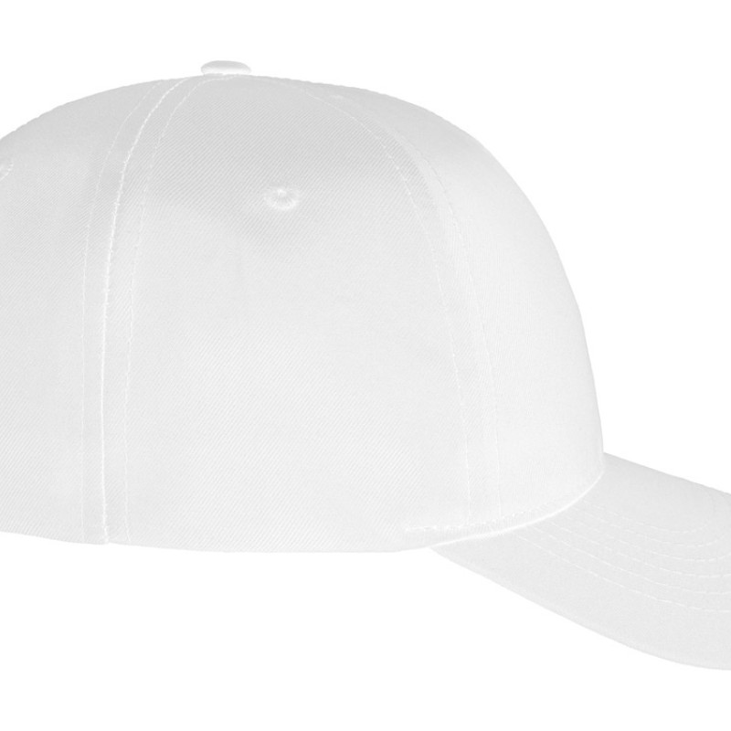 Бейсболка "Poly" 5-ти панельная 120 гр, белый