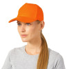 Бейсболка "New York" 5-ти панельная, оранжевый