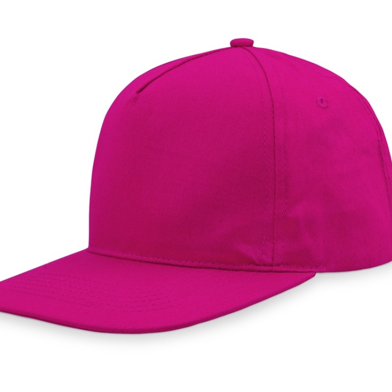 Бейсболка "Poly" 5-ти панельная 120гр, фуксия Бейсболка "Poly" 5-ти панельная 120гр, фуксия