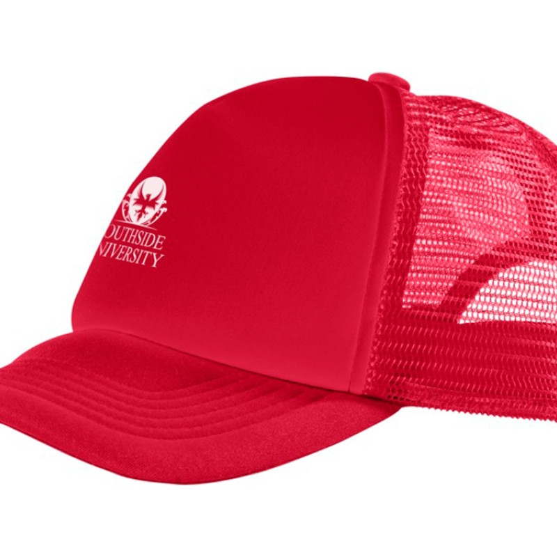 Бейсболка "Trucker", красный