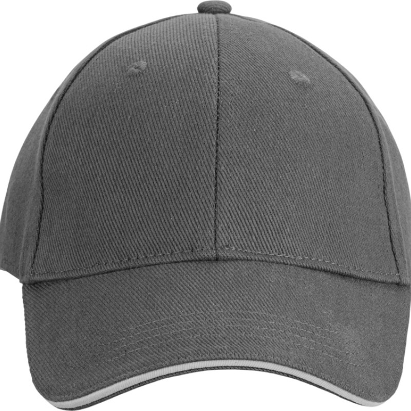 Бейсболка «Cancun», темно-серый/белый