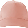 Бейсболка "Memphis" 5-ти панельная 165 гр, лососевый Бейсболка "Memphis" 5-ти панельная 165 гр, лососевый