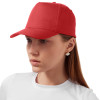 Бейсболка "Poly" 5-ти панельная 120 гр, красный Бейсболка "Poly" 5-ти панельная 120 гр, красный