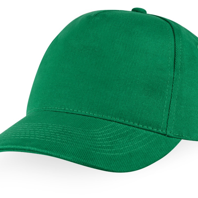 Бейсболка "Florida" 5-ти панельная, зеленый