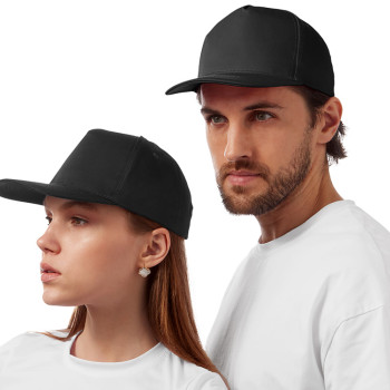 Бейсболка "Mix" 5-ти панельная 180 гр, черный