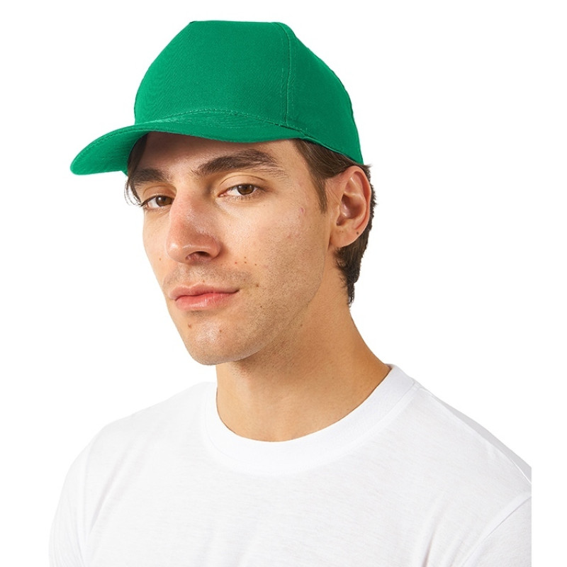 Бейсболка "Memphis" 5-ти панельная 165 гр, зеленый
