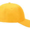 Бейсболка "Poly" 5-ти панельная 120гр, золотисто-желтый